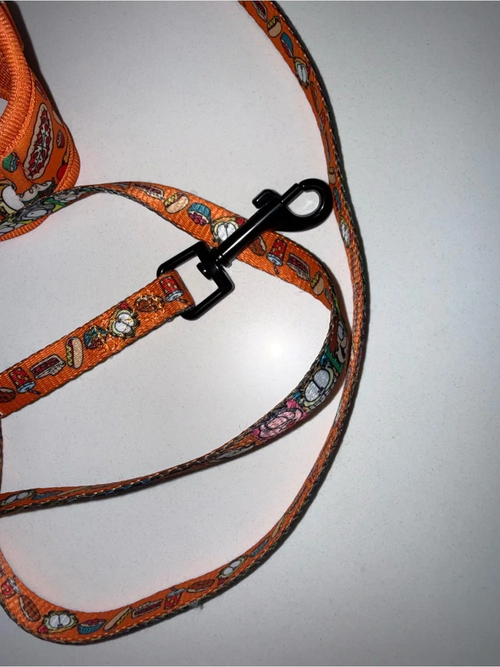 New Sassy Woof Garfield Dog / Cat Harness + Leash XS Harness and One Size Leash